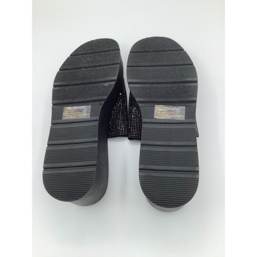 Steve Madden Size 8.5 Platforms Sparkles Euc - image 4